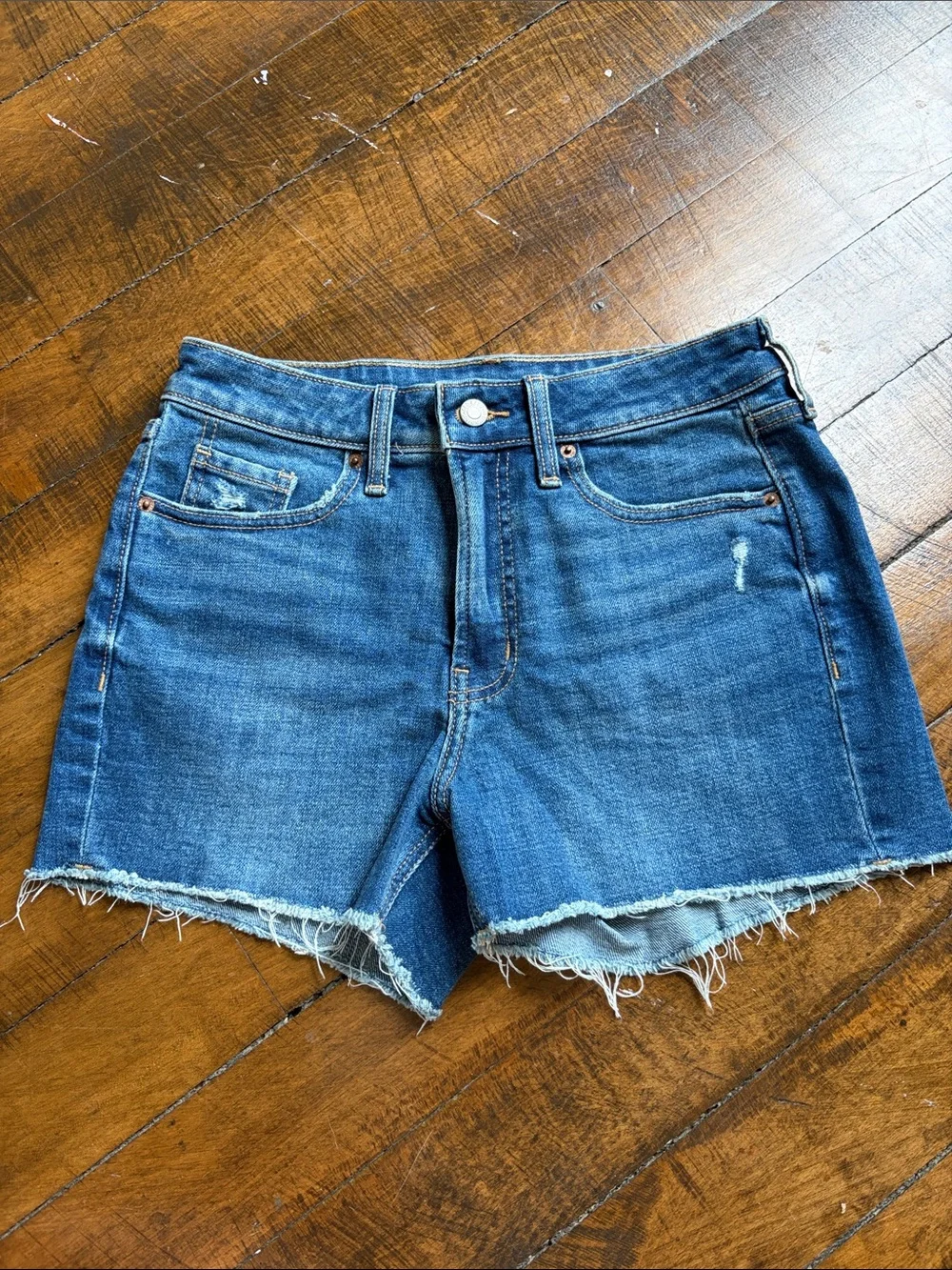 Denim Shorts in Blue